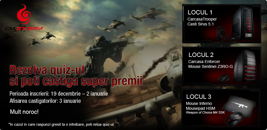 Quiz CM Storm decembrie