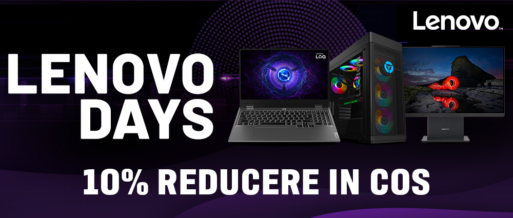 Lenovo Days iti aduce super reduceri