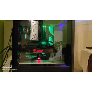 Carcasa Phanteks Eclipse P300 Tempered Glass Black/White