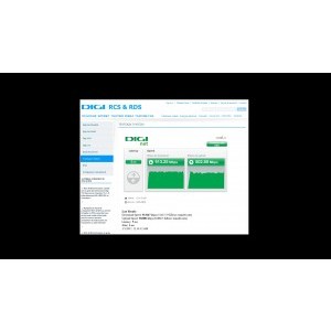 Speedtest via wire connection - desktop (RDS Fiberlink 1000 - Constanta)