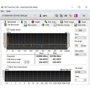 HD Tune Pro 5.60 File Benchmark