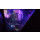 Sper ca se poate vedea:
Placa este jos, curcubeul este dat de ledurile RGB, exceptand culoarea...