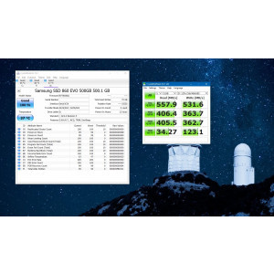 Viteze in Crystal Disk Mark 6.0.1