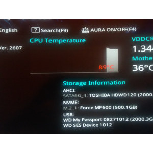 90 de grade in BIOS!!
water cooled.