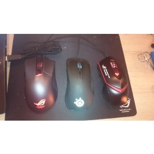 ROG Gladius  -  Steelseries Rival  -  ROG Gx1000