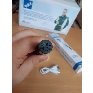 buton pornire si indicator de stare