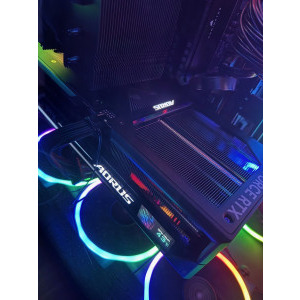 【動作良好】GIGABYTE AORUS MASTER RTX5090 32GB AORUS GeForce RTX™ 5090 MASTER 32G グラフィックスカード - GIGABYTE