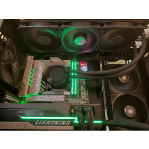 NF-A12x25 G2 montate pe EK-Nucleus AIO CR360 Dark