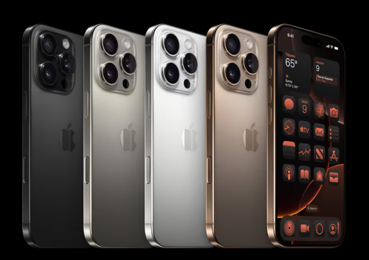 Smartphone Apple iPhone 16 Pro Max, 256GB, 5G, Black Titanium - PC