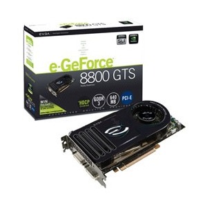 EVGA e-GeForce 8800 GTS 640MB DDR3 320-bit