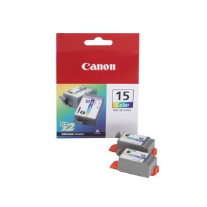 Canon Cartus BCI-15 Cyan Twin-Pack