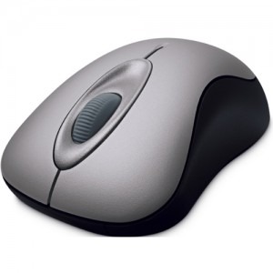 Microsoft Wireless Optical Mouse 2000 Sterling Grey
