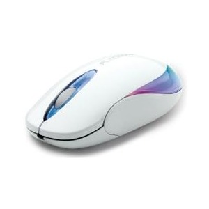Samsung Pleomax SM-3800 Rainbow Mini Optical Mouse White
