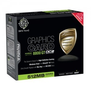 BFG Tech GeForce 8800GT OC2 512MB DDR3 256-bit