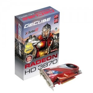 Gecube ATI Radeon HD3870 X-Turbo III 512MB DDR4 256-bit