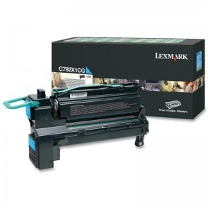 Lexmark Toner C792X1CG Cyan Return