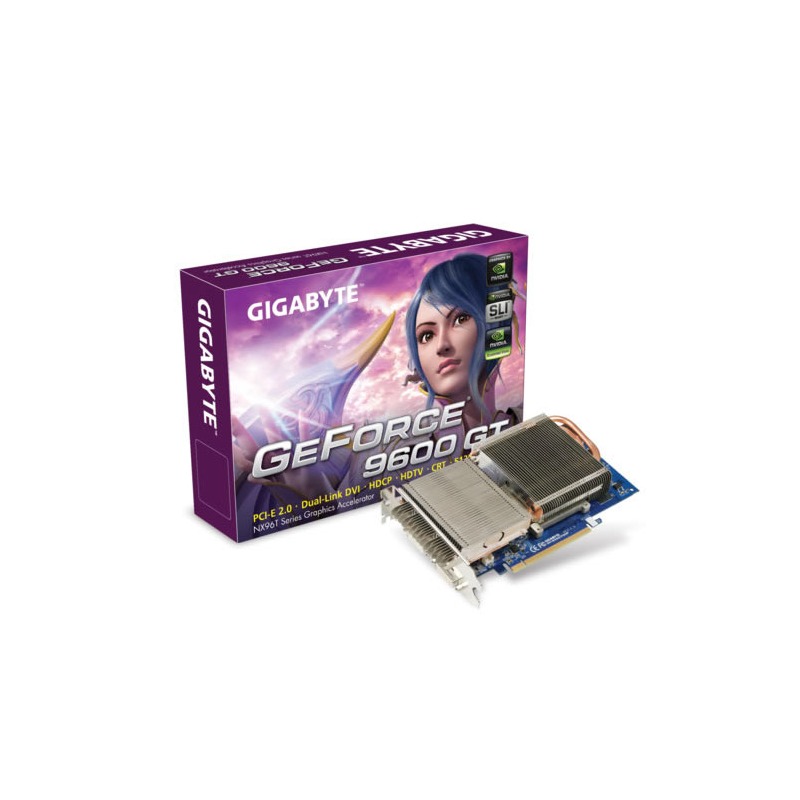 scheda video GIGABYTE NVIDIA GEFORCE 9600GT 512MB DDR3