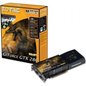 Zotac GeForce GTX 280 AMP Edition 1GB DDR3 512-bit