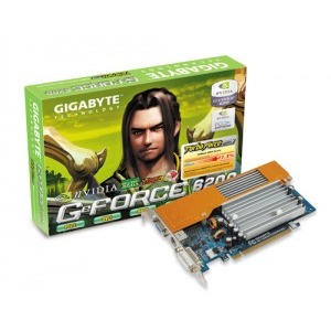 GIGABYTE GeForce 6200  128 DDR2 Onboard 256 MB DDR2 TurboCache 64-bit