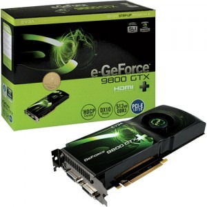 EVGA e-GeForce 9800GTX+ 512MB DDR3 256-bit