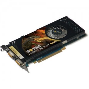 Zotac GeForce 9800GT AMP Edition 512MB DDR3 256-bit