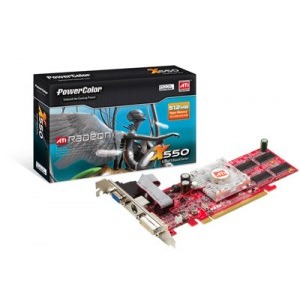 PowerColor ATI Radeon X550 EZ 256MB 128-bit