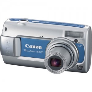Canon PowerShot A470 Blue