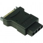 Inter-Tech 1x Molex Female - 1x SATA Male
