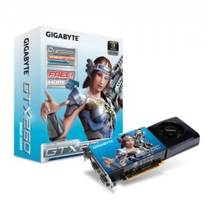 GIGABYTE GeForce GTX 260 OC 896MB DDR3 448-bit