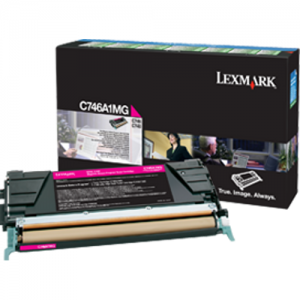 Lexmark Toner C746A1MG Magenta Return
