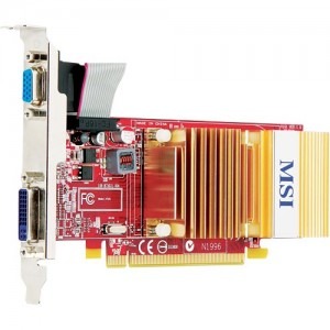 MSI ATI Radeon HD4350 256MB DDR2 64-bit