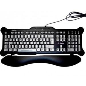 Saitek Eclipse UK blue led