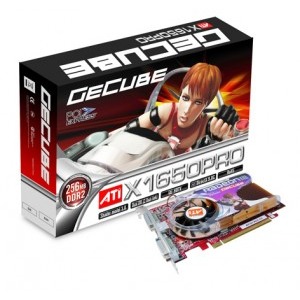 Gecube ATI Radeon X1650 PRO 256MB DDR2 128-bit
