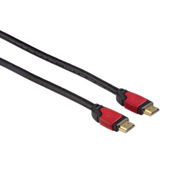 Cablu video Hama HDMI Male - HDMI Male, v1.4, 3m, Ethernet, negru