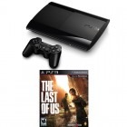 Sony PlayStation 3 500GB slim black + joc The Last of Us