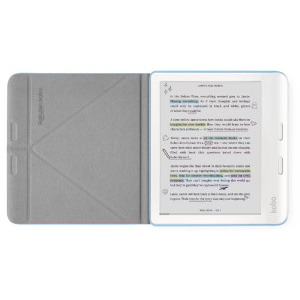 RAKUTEN KOBO Husa de protectie Dusk Blue pentru Libra Colour