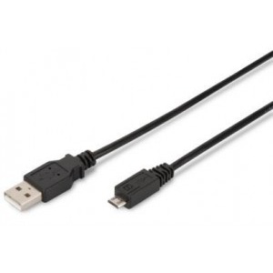 OEM USB Male la microUSB Male, Black