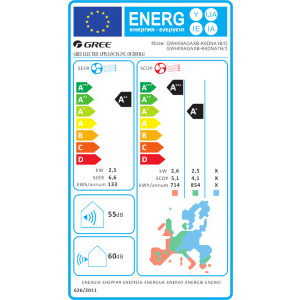 Gree Pulsar GWH09AGAXB-K6DNA1B, 9000 BTU, A++/A+, Wi-Fi, Inverter, Cold Plasma+, Autocuratare, I Feel, Kit instalare inclus