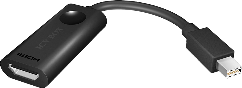 Adaptor Raidsonic IcyBox 1x miniDisplayPort Male - 1x HDMI Female