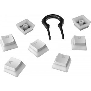 HyperX Pudding Keycap Full Set PBT White