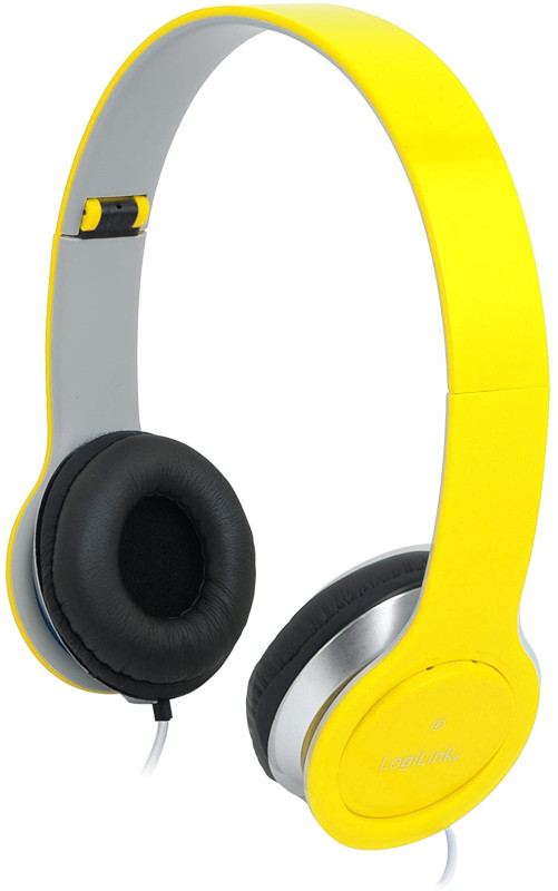 Casti Logilink HS0030 Yellow