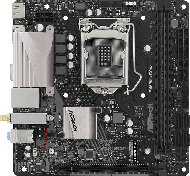 Placa de baza ASRock B460M-ITX/ac
