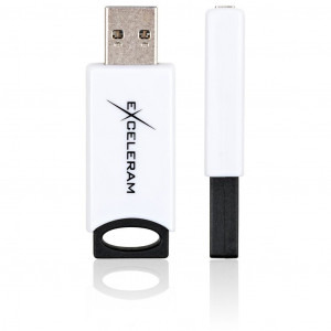 Exceleram H2 64GB USB 2.0 Black/White
