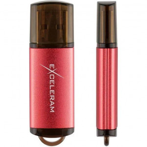 Exceleram A3 64GB USB 2.0 Red