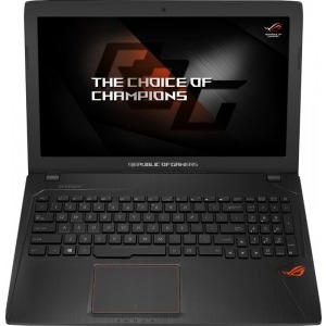 ASUS Gaming 15.6'' ROG GL553VE, FHD, Procesor Intel® Core™ i7-7700HQ (6M Cache, up to 3.80 GHz), 16GB DDR4, 1TB + 128GB SSD, GeForce GTX 1050 Ti 4GB, Endless OS, Black