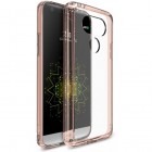 Ringke Protectie pentru spate Fusion Rose Gold pentru LG G5 + folie protectie Ringke
