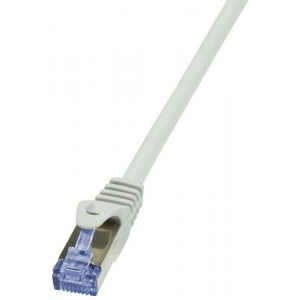 Cablu retea Logilink PrimeLine CAT6a Patch Cable S/FTP 10G 1.5m grey