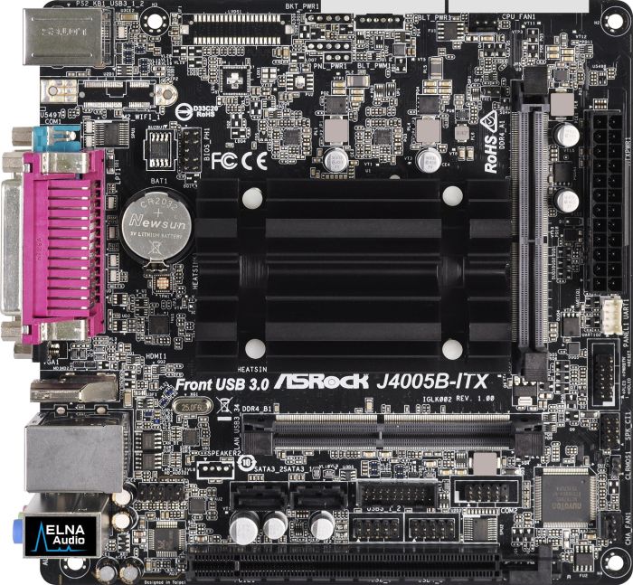 Placa de baza ASRock J4005B-ITX