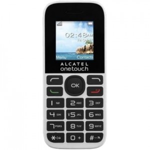 Alcatel One Touch 1052D Tiger L3 Dual Sim Pure White