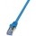 Cablu retea Logilink PrimeLine CAT6a Patch Cable S/FTP 10G 1m blue